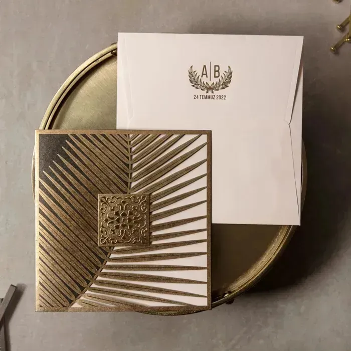 Batman Lüks Düğün Davetiyesi - 8389