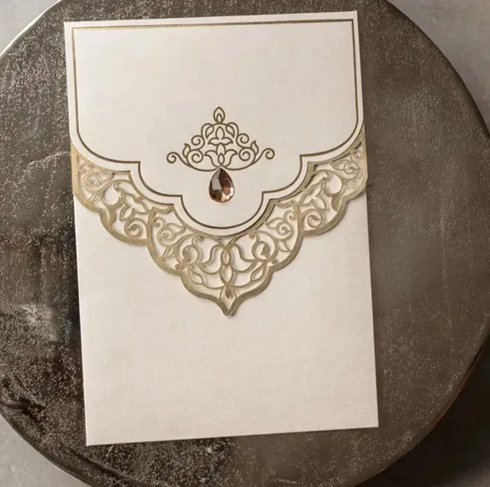 Batman Lüks Düğün Davetiyesi - 8407