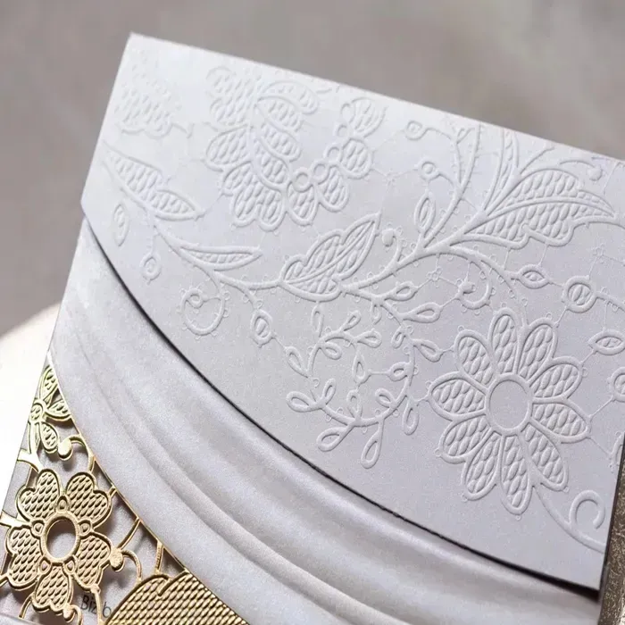 Batman Lüks Düğün Davetiyesi -8383